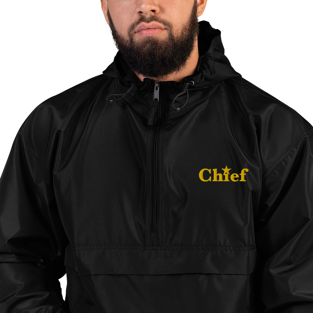 Embroidered Chief Packable Jacket